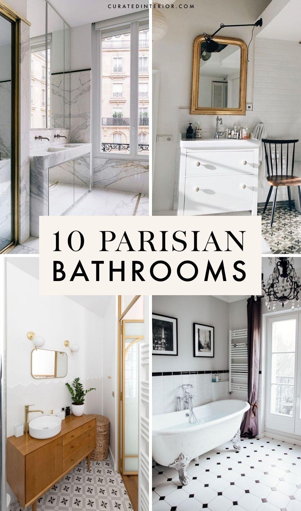 Parisian bathroom decor – 10 ways to achieve an elegant aesthetic 