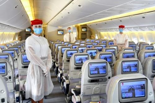 Strengthen safety measures for customers and employees on Emirates, airports and aircraft