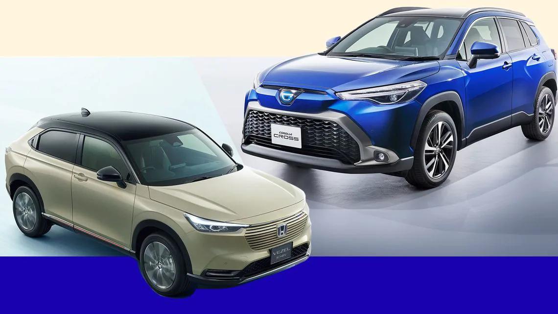 Thorough comparison of economy, IT Corolla cross vs Vesel, the latest SUV