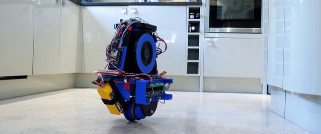 Monowheel Balancing Robot Can’t Turn (Yet)
