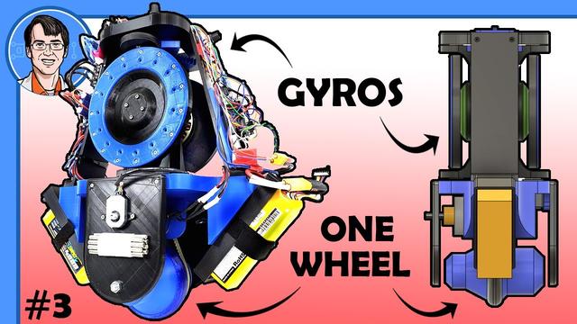 Monowheel Balancing Robot Can’t Turn (Yet) 