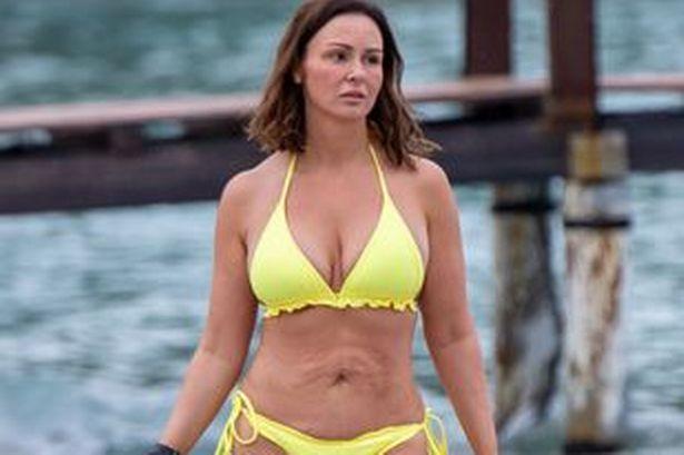 Chanelle Hayes in Bathing Suit Shows 