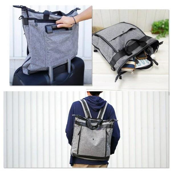 アスキーストア's セレクション 通勤に使えるヘルメットバッグ風マルチユースバッグ「w*lt B4-LINE 4WAY TOTE BAG」、5390円で販売中 