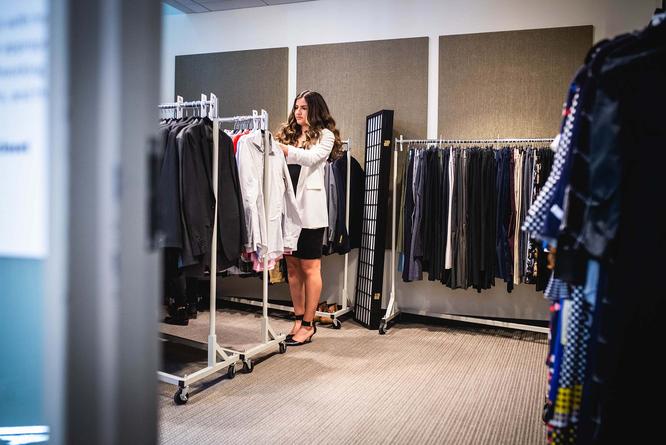 New Professional Clothing Closet Provides Free Dress Clothes to Students Who Need Them New Professional Clothing Closet Provides Free Dress Clothes to Students Who Need Them