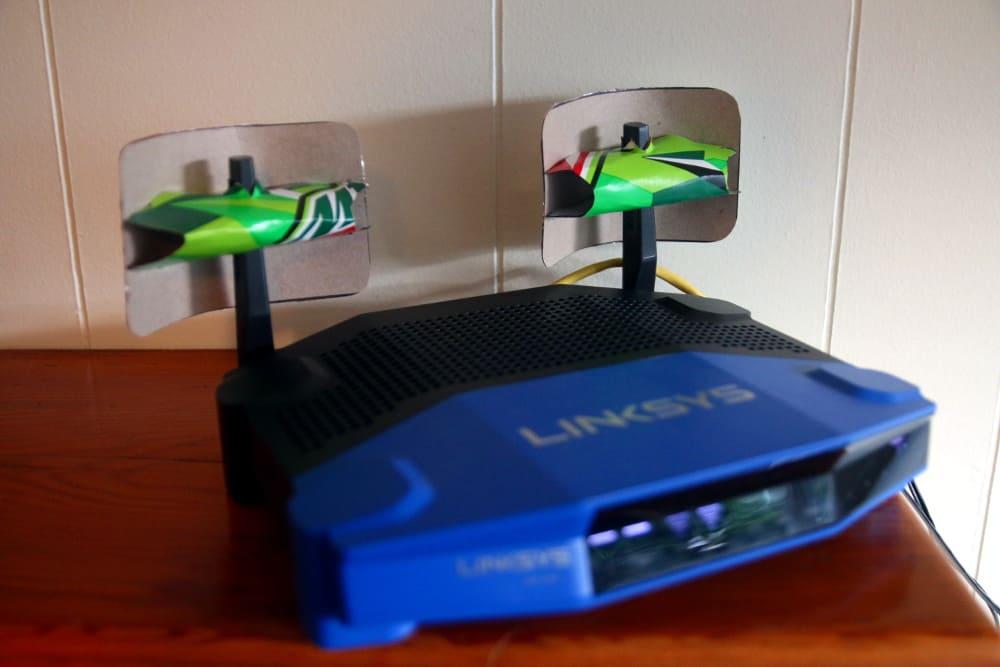 Super easy: So you can build a homemade WiFi repeater