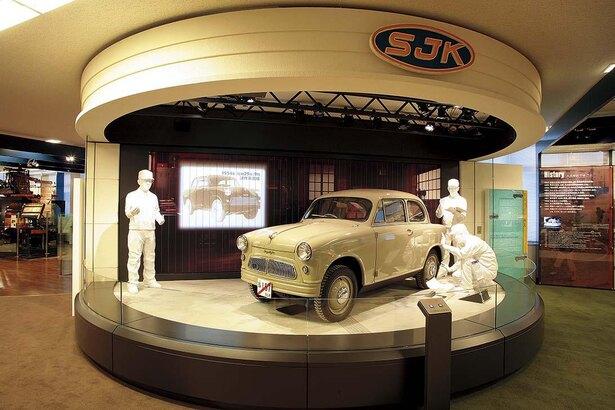  「スズキ歴史館」に展示される、記念碑的な2輪＆4輪モデル！初代ジムニーやカプチーノ、HAYABUSAにKATANAも 