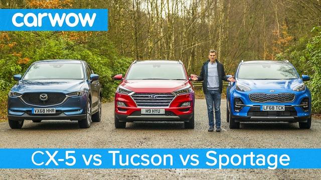 Kia Sportage vs Mazda CX-5 vs SEAT Ateca: 2022 group test review