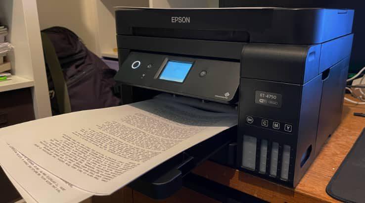 Epson ET-4750 review: Great value for heavy duty print users 