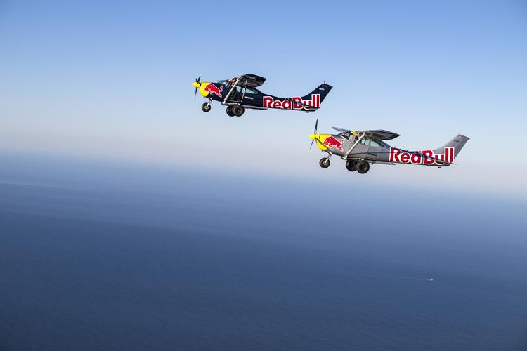 Red Bull’s Luke Aikins New Project Has Him Swapping Planes Mid-Air 