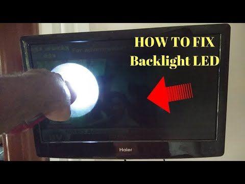 How to Fix Backlight on TV?