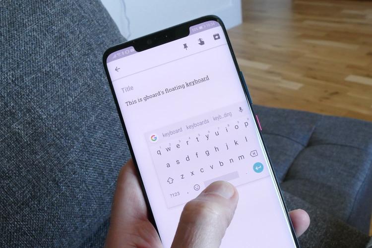 Google’s new floating keyboard is so helpful, it’ll put you on cloud nine