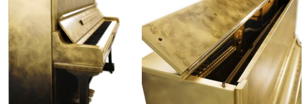世界に2つとないピアノ「The Metallic Art Piano」を発売開始。