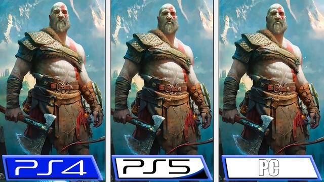 God of War PC vs PS5 and PS4 Comparison Video Shows Greatly Improved Shading and Increased Reflection Resolution