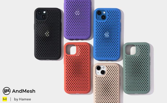 メッシュ構造のスマホケース「AndMesh（アンドメッシュ）」、新型iPhone 13シリーズ開発のお知らせ 