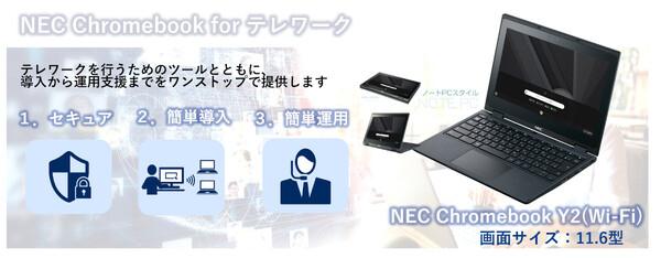 ASCII.jp NEC, provided by set / operation support on telework -only terminals