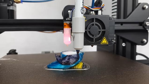 This open-source multi-color 3D printing add-on can be built for less than $20