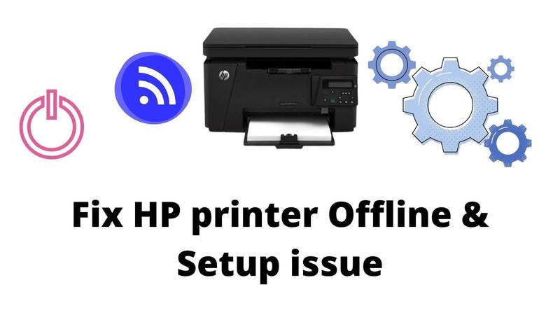 Setup And Fix HP Printer Offline Issue