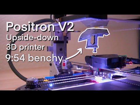 Strangest Upside-Down 3D Printer Fits In A Filament Box 