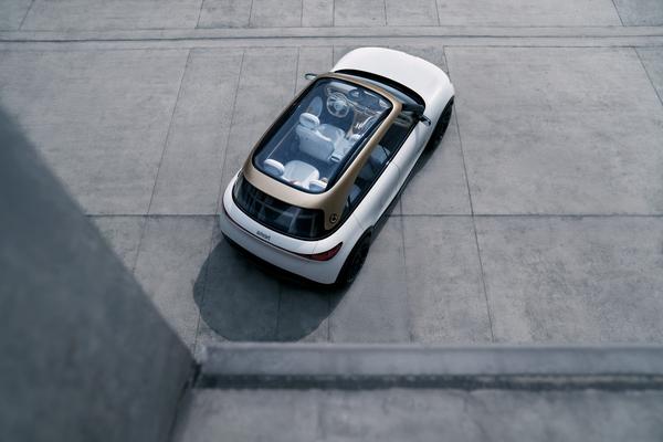 Smart Concept #1 is a brand new, all-electric model for German micro-car brand 