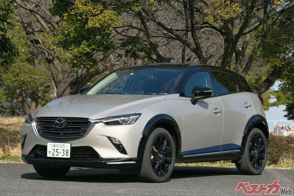  立体駐車場に入る!!　貴重な「ちょうどいいSUV」決戦ノートクロスオーバー対CX-3