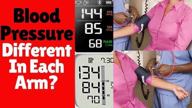 What It Means If You Have a Different Blood Pressure Reading in Each Arm 