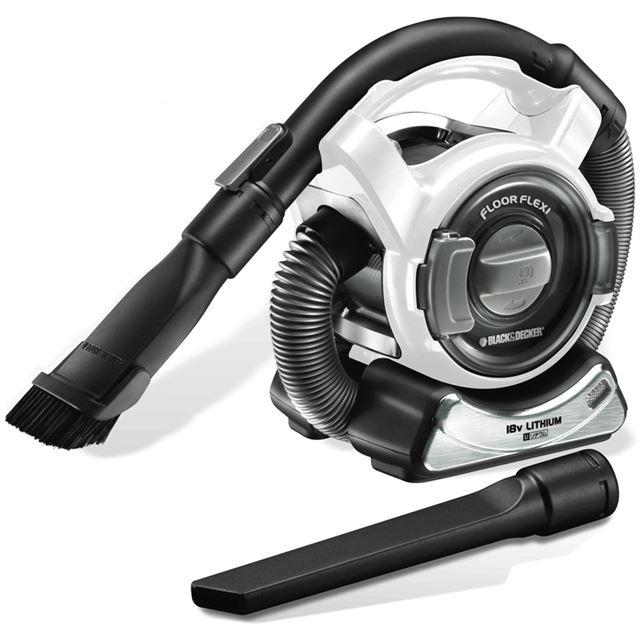 Black & Decker, cordless vacuum cleaner with nozzle extension up to 2.3m