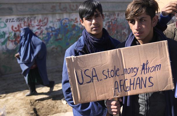 Afghans protest U.S. move to unfreeze .5B for 9/11 victims 