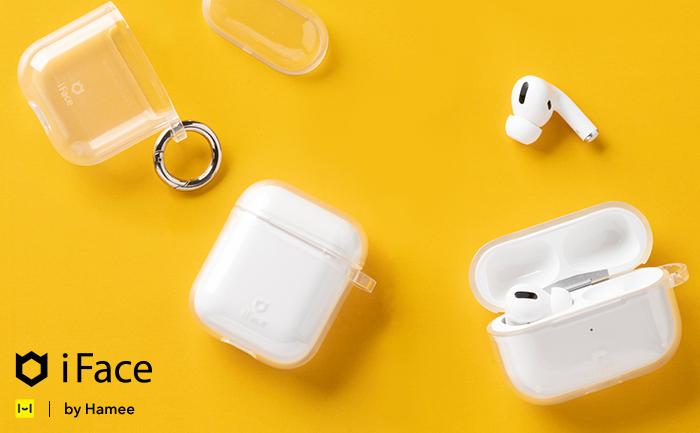 Recommended for simple schools!Transparent AirPods case of "IFACE"."IFACE LOOK in Clear case" is now available!