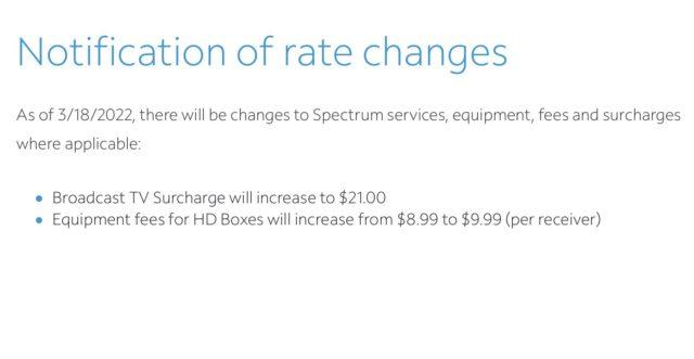 Charter Spectrum to raise cable TV and home phone prices for many customers in June 