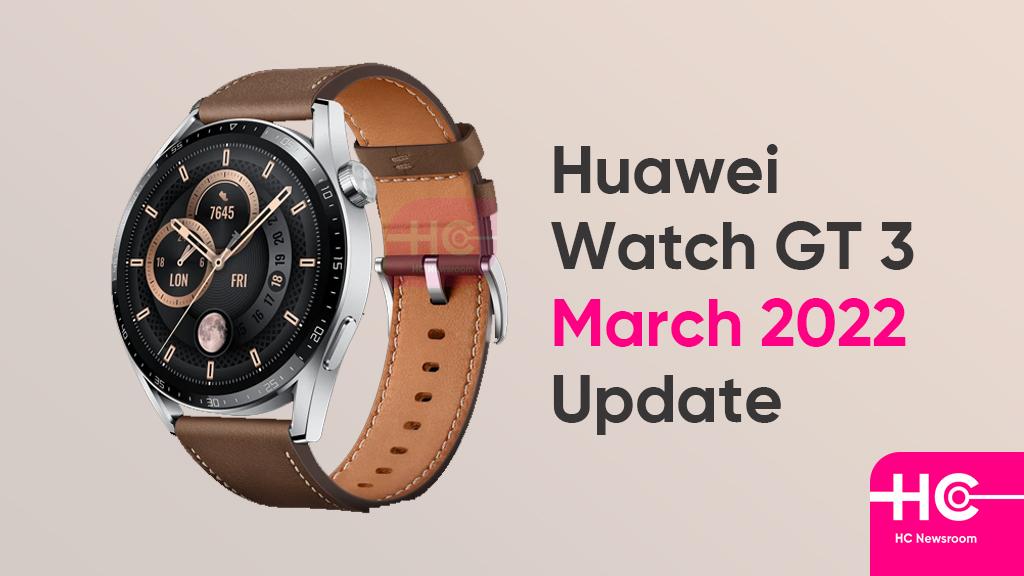 Global Huawei Watch GT (46mm) users are getting March 2022 firmware 