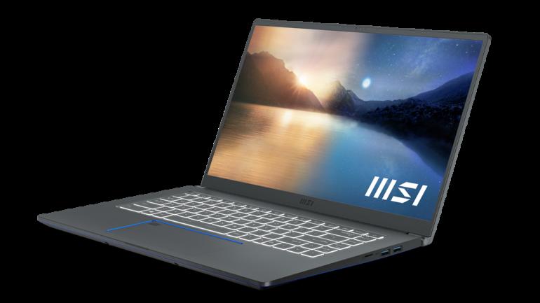 Windows 11 models have appeared on MSI's 15.6 -inch business notebook PC "Prestige 15 A11" and "Modern 15 A5"