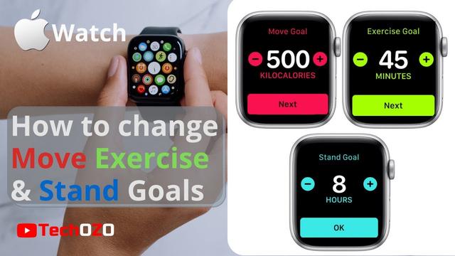 How to Change Apple Watch Move, Stand, and Exercise Goals
