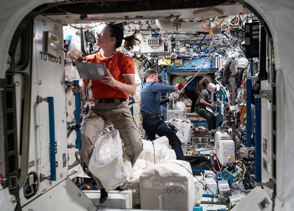 NASA Space Station On-Orbit Status 24 September, 2021 - Microbe Sampling