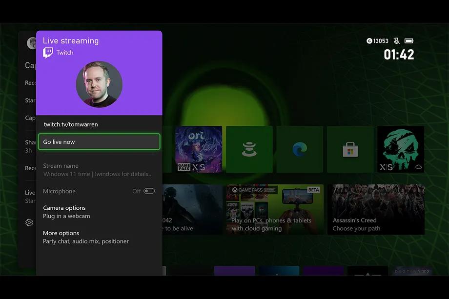 Xbox consoles bring back Twitch live streaming 