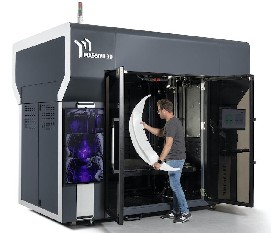 Massivit 3D launches large composite mold 3D printer powered by ‘Cast In Motion’ technology