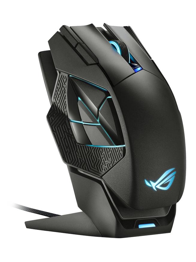 Announced wireless/wired mouse models with ROG microswitches, two models that support both connections, a headset that supports 7.1 virtual surround sound, a highly durable large mouse pad, and four gaming devices.