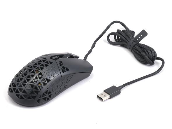 47g without meat!Try the ultra -lightweight and ultra -light wired mouse "TUF GAMING M4 Air"