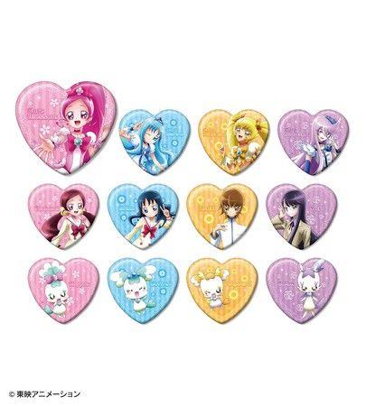 "Heart Catch Pretty Cure!Illustration drawn by illustration of his trading heart -shaped can badge, etc.!!At "AMNIBUS", which sells original animation and manga original goods