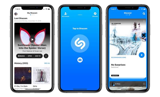 The Shazam app is fully advanced.Continuing from the completion of the acquisition by Apple