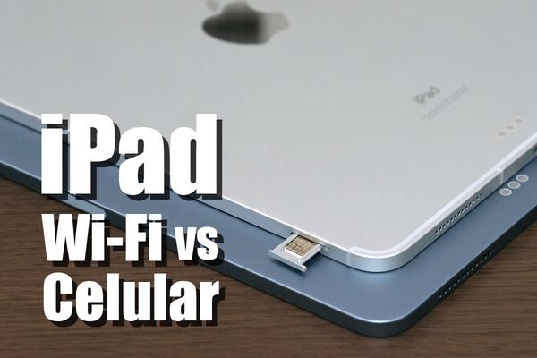 Difference between iPad Wi-Fi model and Wi-Fi + Cellular model | Which one do you recommend?