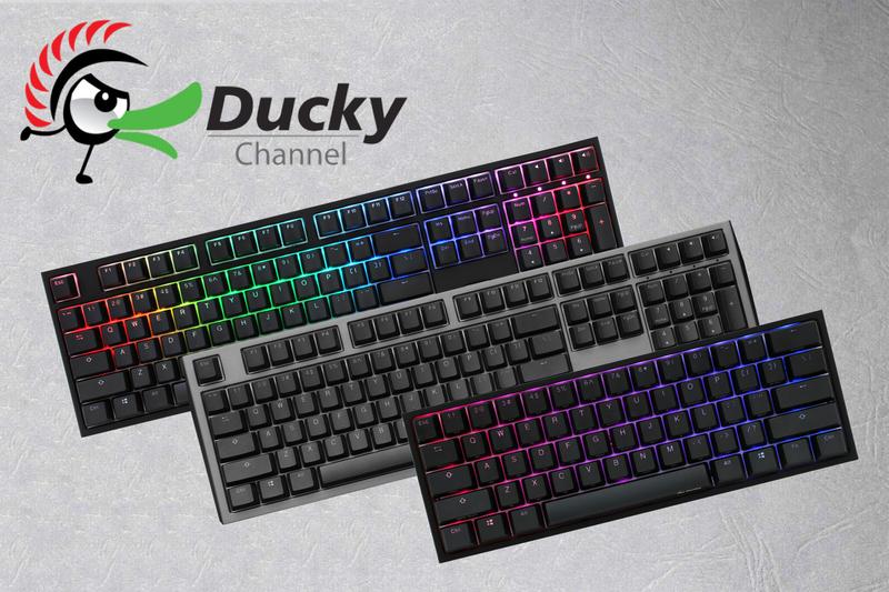 As a Japanese authorized distributor of high-performance keyboard maker "Ducky" for e-Sports, we have started pre-order sales of 3 products.