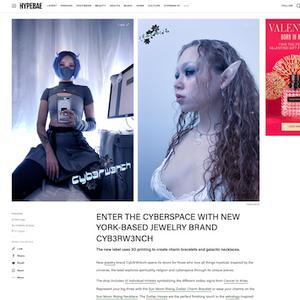Enter The Cyberspace with New York-Based Jewelry Brand Cyb3rW3nch Enter The Cyberspace with New York-Based Jewelry Brand Cyb3rW3nch