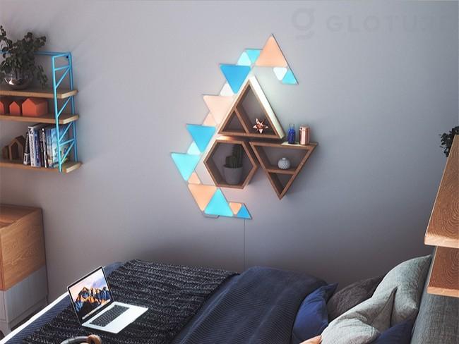 ★新商品★「Nanoleaf Shapes Triangles」スマートインテリア照明をGLOTURE.JPで販売開始【スマートホーム/Apple Homekit/Googleアシスタント】 企業リリース | 日刊工業新聞 電子版 