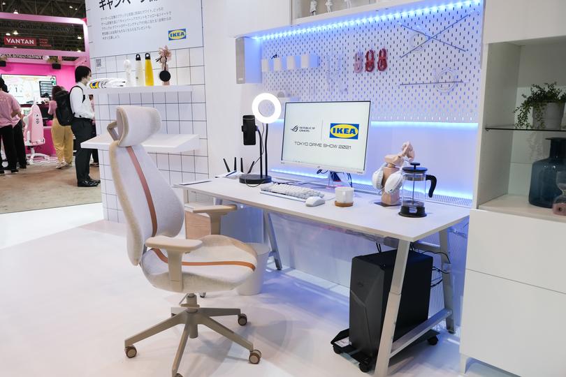  IKEA will be exhibiting at the Tokyo Game Show for the first time! White gaming furniture, it's really good # TGS2021