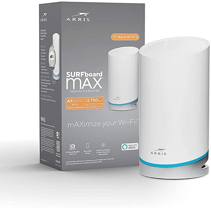 The new Surfboard Max mesh router makes tri-band Wi-Fi 6 less expensive 