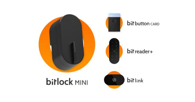 The smart lock series "BitLock", which has the No. 1 cumulative sales volume in Japan, the new product "Bitlock mini" and 3 types of expansion items corresponding to various ways to open today will be released today |