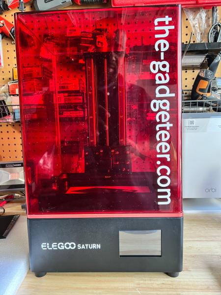 Elegoo Saturn Photocuring LCD Resin 3D Printer review