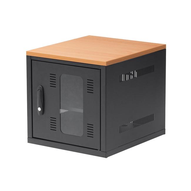 Convenient for storing NAS, routers, LAN hubs, etc., released a equipment storage box that uses wooden top plates