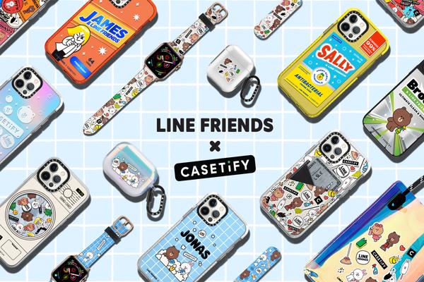 「LINE FRIENDS×CASETiFY」のコラボコレクションが新発売！