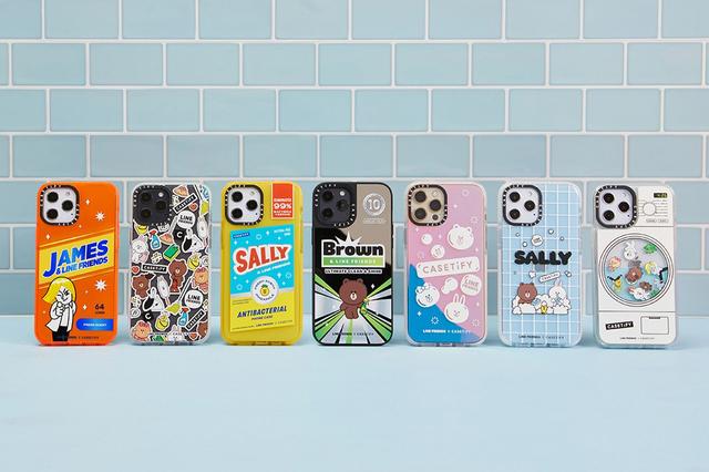 「LINE FRIENDS×CASETiFY」のコラボコレクションが新発売！ 